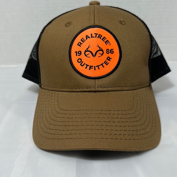Realtree Men’s Trucker Hat SnapBack Brown Black NWT - Picture 1 of 7